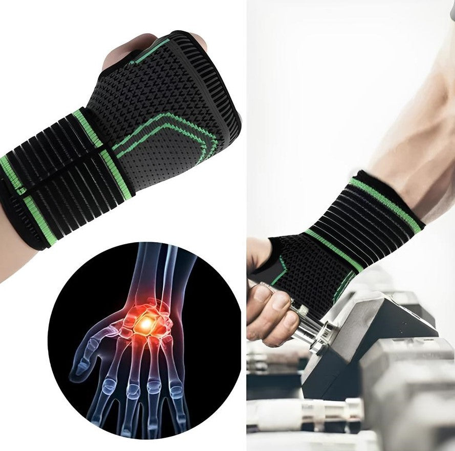 Muñequera De Compresion Gimnasio