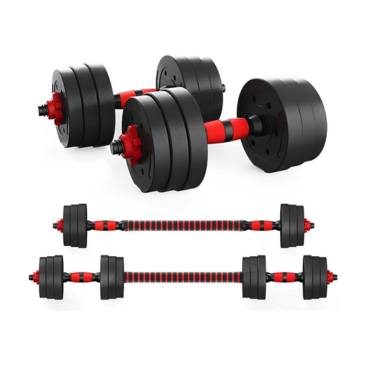 Kit Mancuernas Termoselladas 20 KG Ajustables