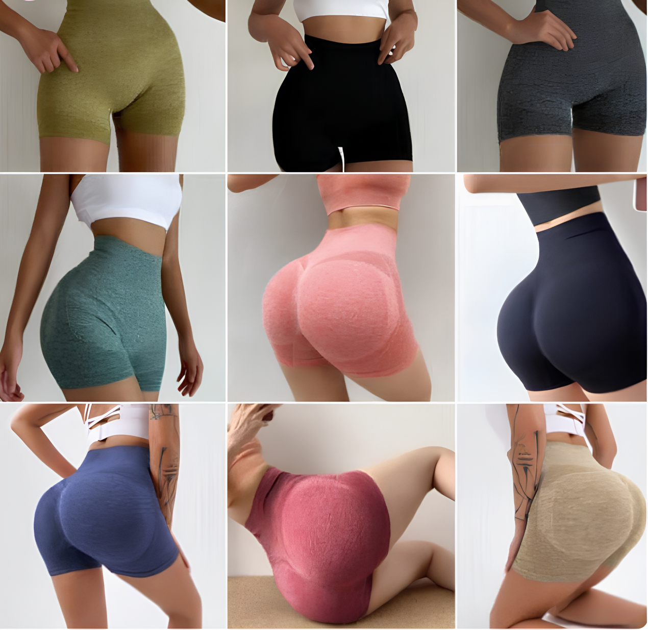 Shorts PushUp Deportivos