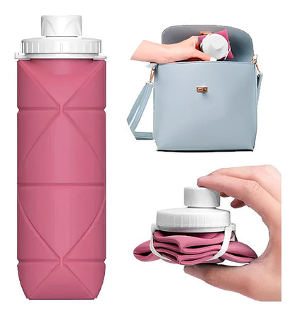 Botella Termo Plegable Bolsillo 600 ml